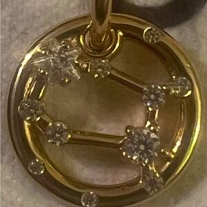 Pandora Gemini Zodiac Dangle Charm
14k gold plating